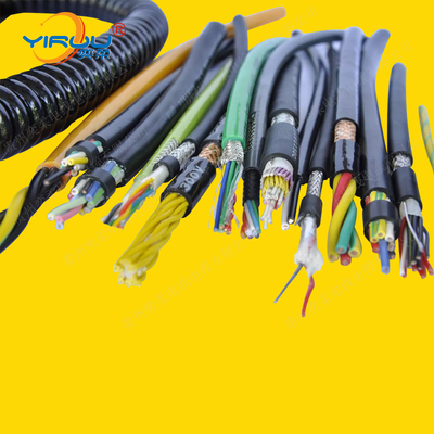 防水耐低温聚氨酯机器人探测电缆