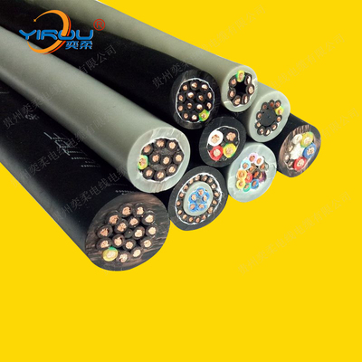 抗扭曲电缆耐酸碱拖链电缆